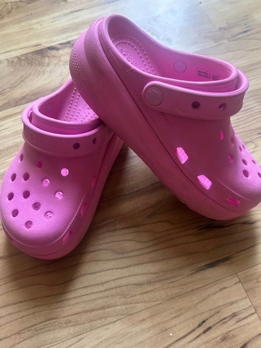 Platform crocs